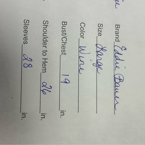 Eddie Bauer Women's Burgundy Cowl Neck Long Sleeve Top Size L - Picture 7 of 7